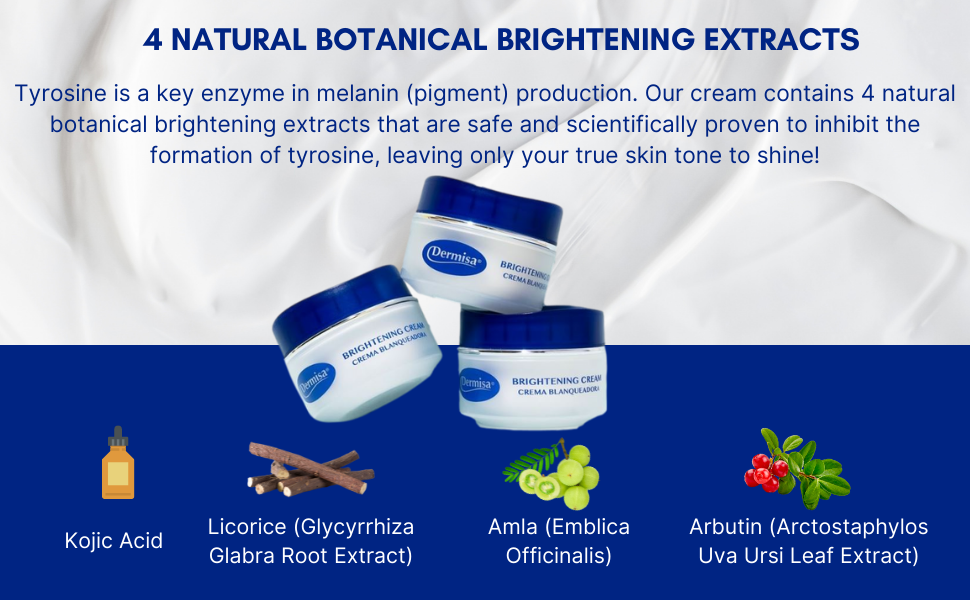 DERMISA BRIGHTENING CREAM 1.5OZ