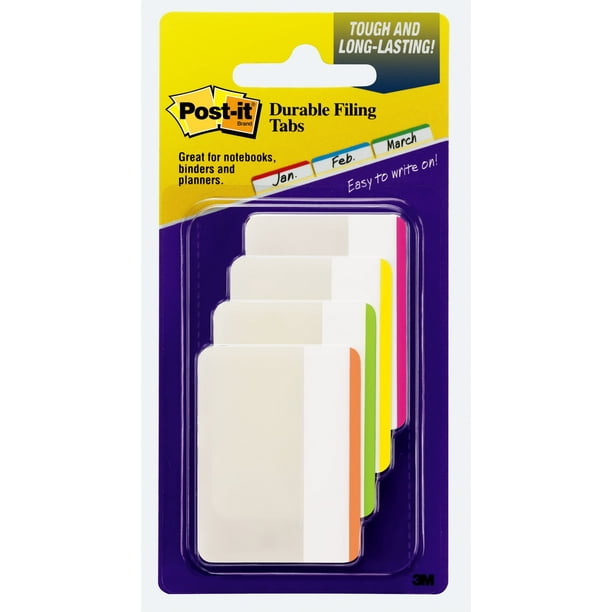 POST-IT DURABLE TABS 36 1X1.5N