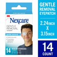 NEXCARE GENTLE REMOVL EYEPATCH REG 14 CT
