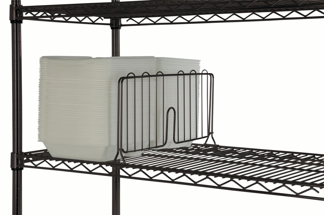 SHELF DIVIDER 12" SSTEEL 6 CT DS