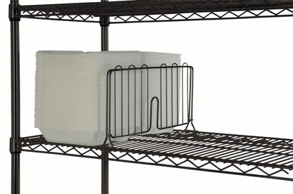 SHELF DIVIDER 12" SSTEEL 6 CT DS