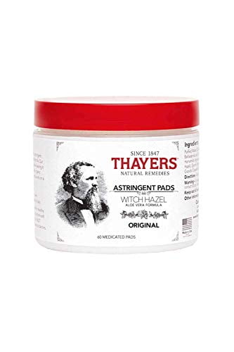 THAYERS WITCH HAZEL PADS W/ALOE