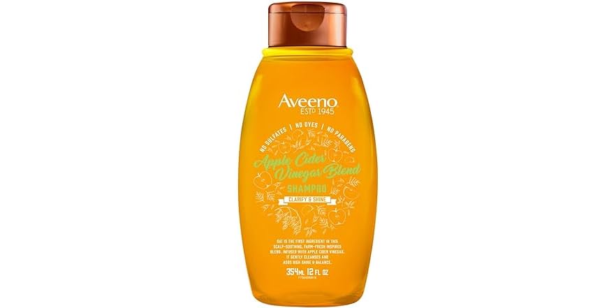 AVEENO APP/CIDER VINGR SHAMP 12