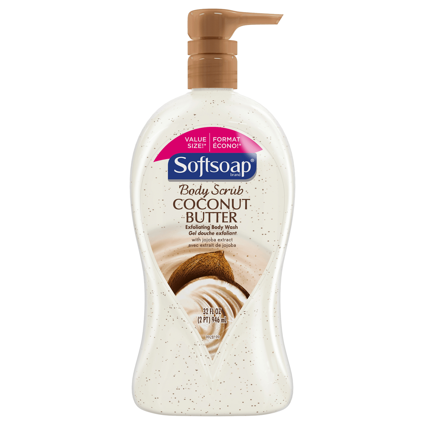 SOFTSOAP EXFOLIATING COCO BTTR WSH 20OZ