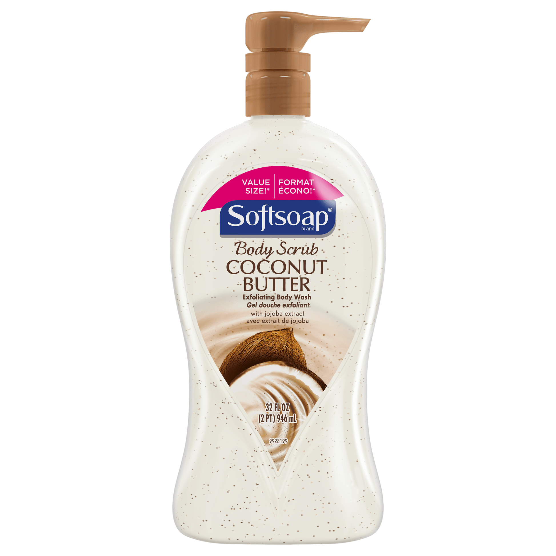 SOFTSOAP EXFOLIATING COCO BTTR WSH 20OZ