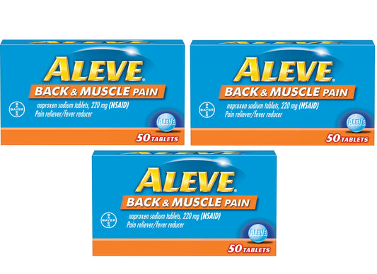ALEVE BACK AND MUSCLE 220MG TABLET 24CT