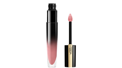 L'Oreal Paris Brilliant Signature Shiny Lip Stain Lipstick, Be Captivating, 0.21 fl. oz.