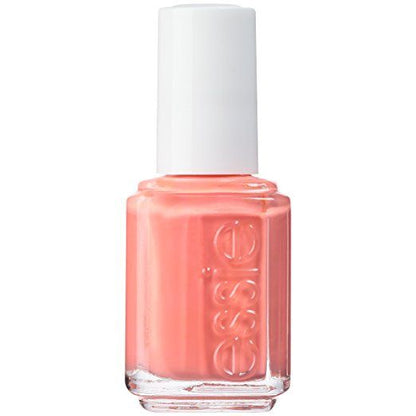 essie salon-quality nail polish, vegan, peachy coral, Peach Side Babe, 0.46 fl oz