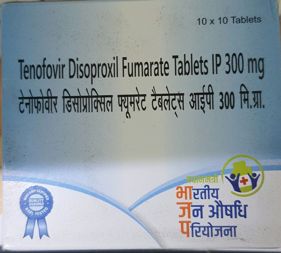 TENOFOVIR DF TB 300MG 30
