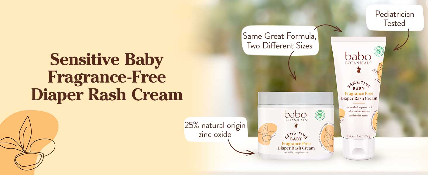BABO BOTANICALS DIAPER CRM,SENS,FF,BABY