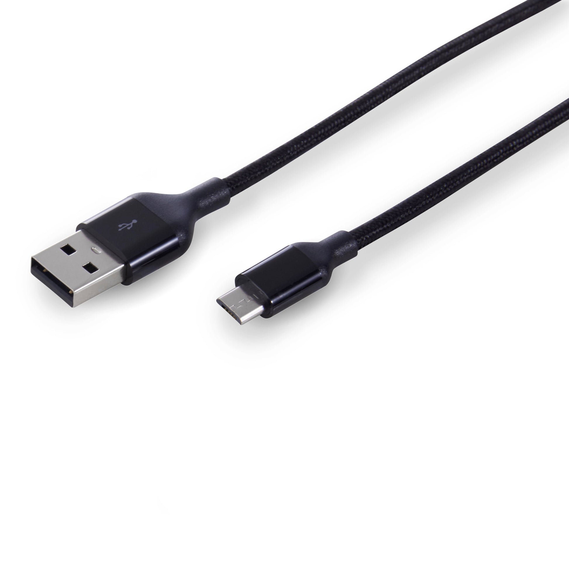 CHARGEWORX USB CABLE MIC BLACK