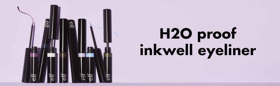 e.l.f. H2O Proof Inkwell Waterproof Eyeliner - Film Noir