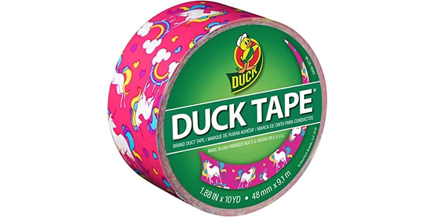 DUCK Printed Duct Tape - Positivity, 1.88" x 10 yds