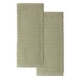 MUkitchen 100% Cotton Ridged Solid Towel - Sunburst, 18"x28"