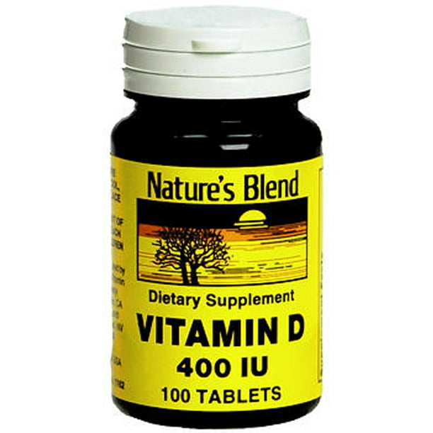 VITAMIN D TB 400U 100
