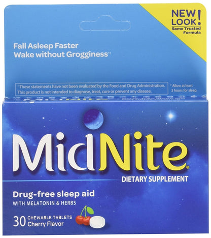 MIDNITE MELATONIN CW 30 QM CHY
