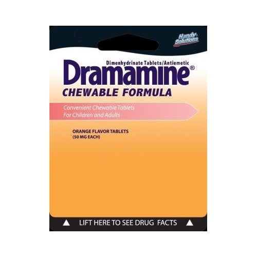 DRAMAMINE ORG TB 50MG 4X6X12 CLS