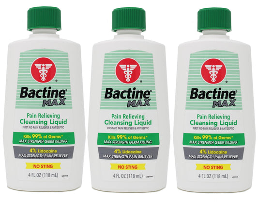 BACTINE MAX LQ 4-0.13% 118ML
