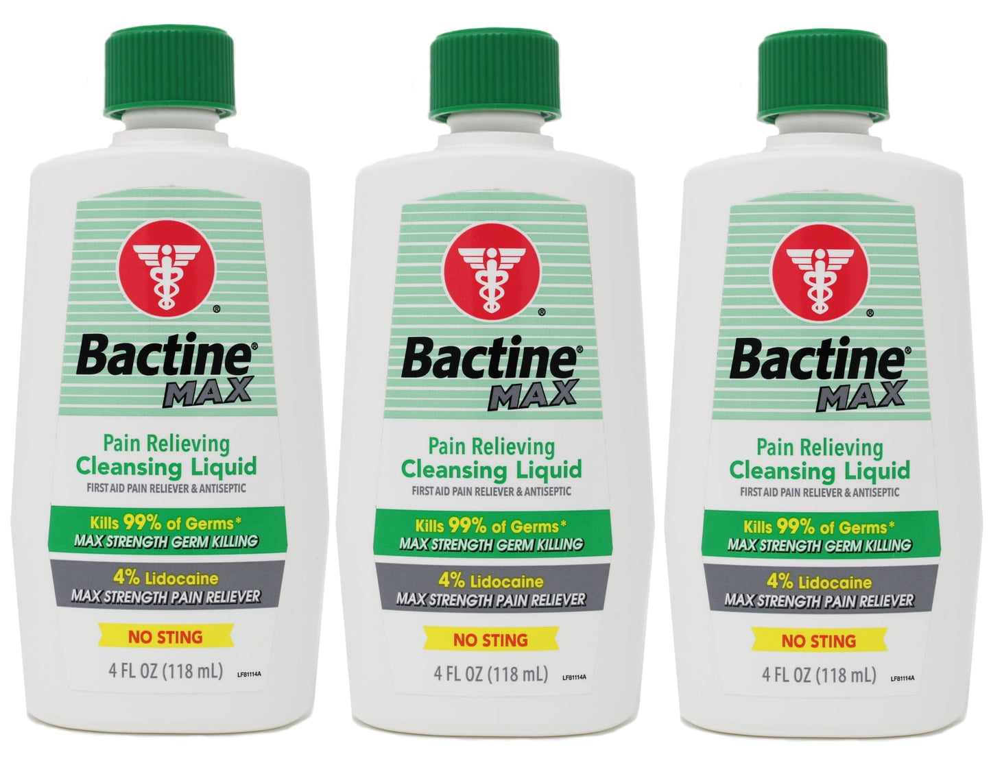 BACTINE MAX  BND LQ 4-0.13% 10ML