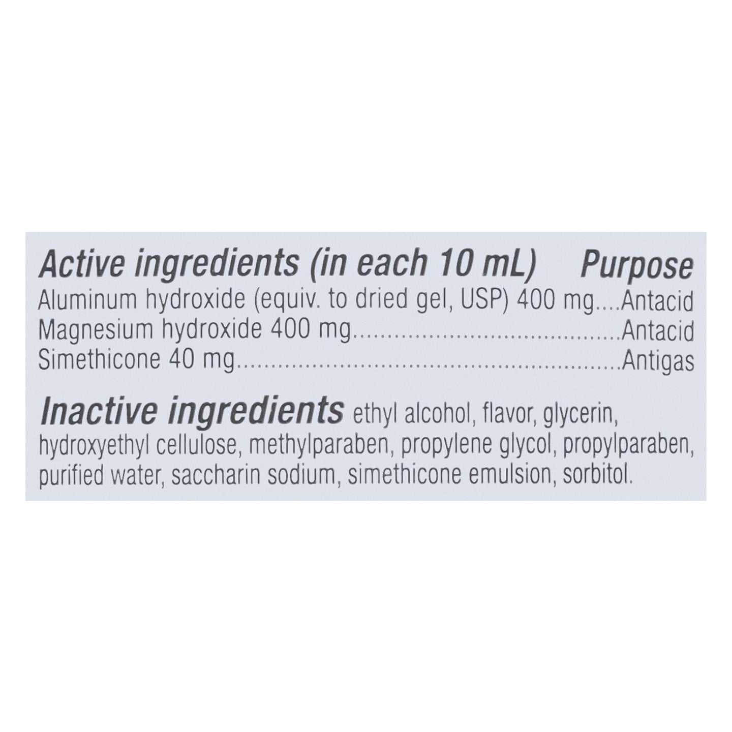 ANTACID REGULAR STRENGTH LIQ 355 ML