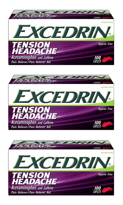 EXCEDRIN TENSION HEADACHE CAPLET 24CT
