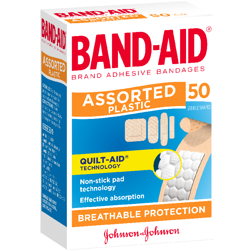 BANDAID WATERPROOF AP 60 ASSORTED