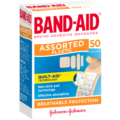 BANDAID WATERPROOF AP 50 ONE SIZE