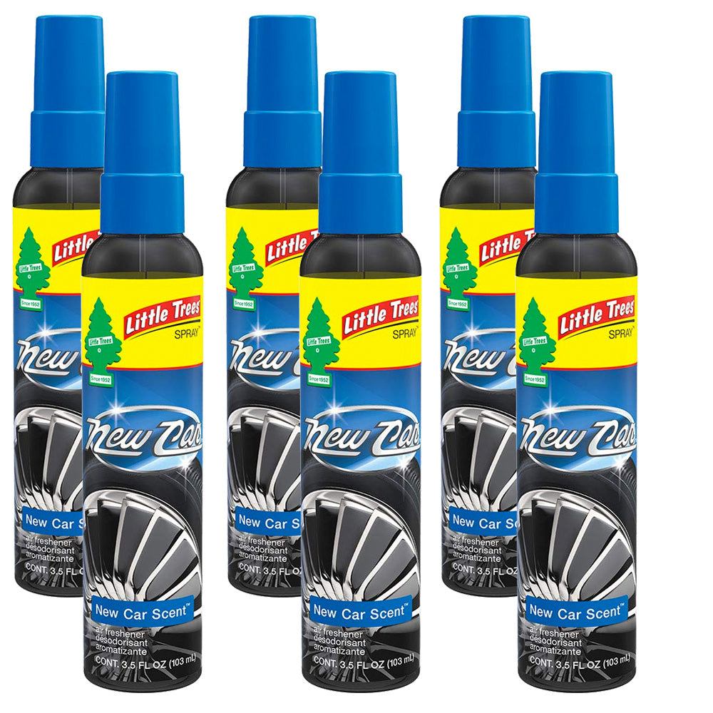 Little Trees New Car Scent Hanging Air Freshener, 3 pack