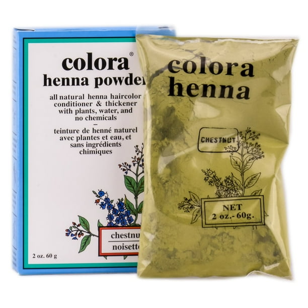 Colora Henna Powder Hair Color Chestnut 2oz