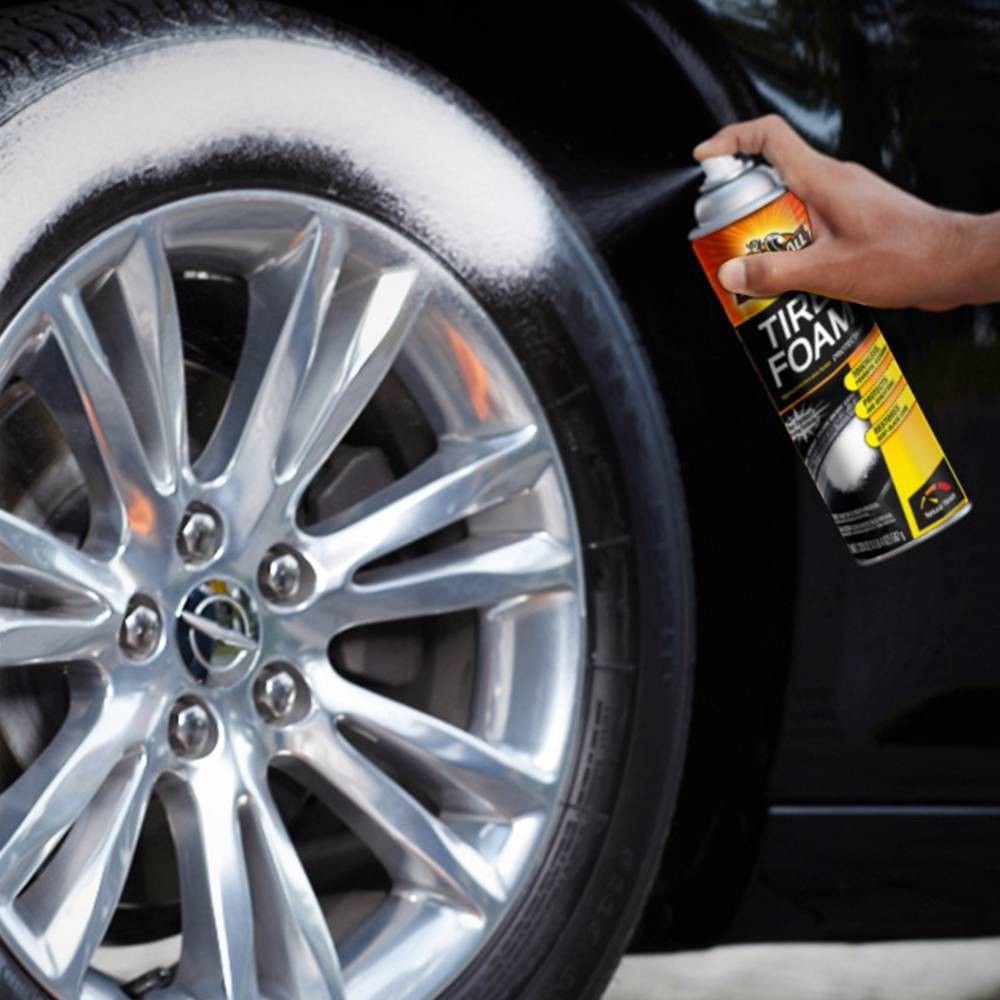 Armor All Tire Foam Automotive Wheel Cleaner, 20 oz