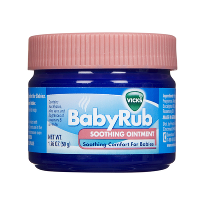 Vicks Babyrub Ointment 1.76oz Soothes & Comforts 3+ Months