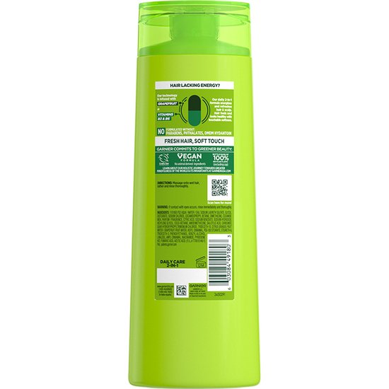 FRUCTIS DAILY 2 IN 1 12.5OZ