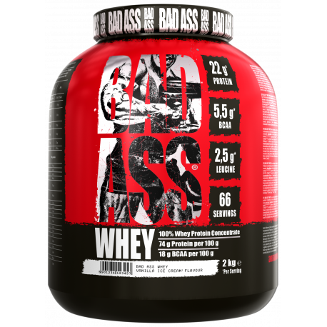 Bad Ass whey protein Isloate (2kg)