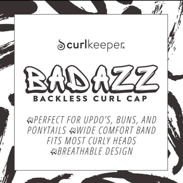 BADAZZ BACKLESS CAP COTTON WHTE