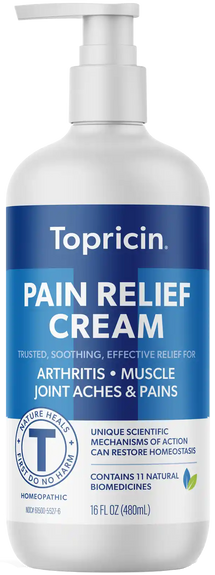 TOPRICIN PAIN RELIEF CRM 4OZ