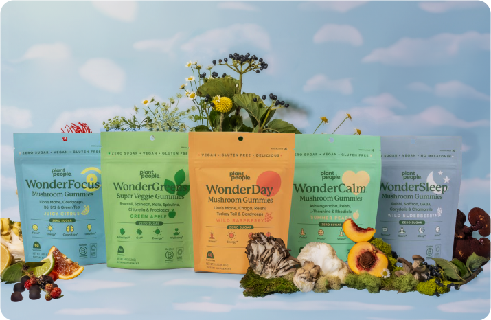 PLANT PEOPLE GUMMIES,WONDERBURN,MANGO