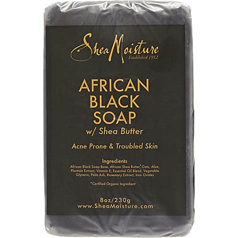 Shea Moisture Soap 8oz Bar African Black