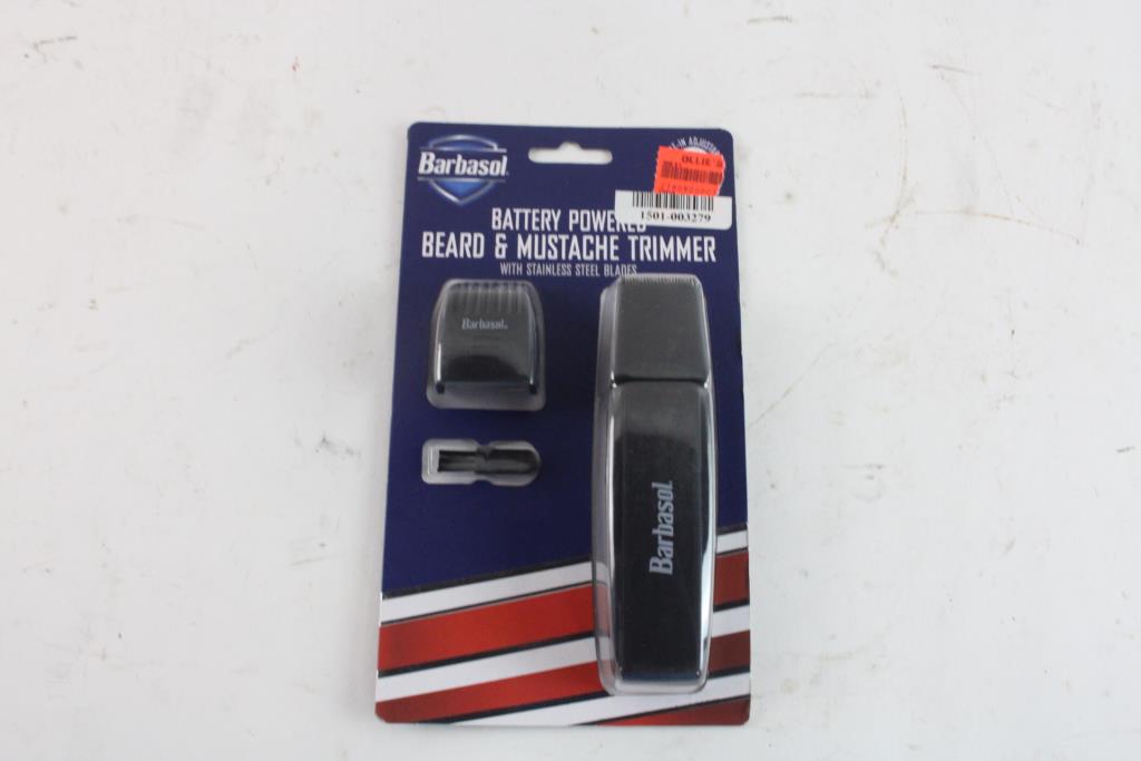 Barbasol Trimmer Beard And Moustache Battery Operated