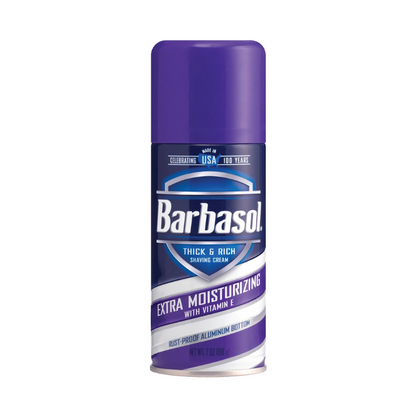 Barbasol Shaving Cream Extra Moisturizing & Vitamin-E 10oz
