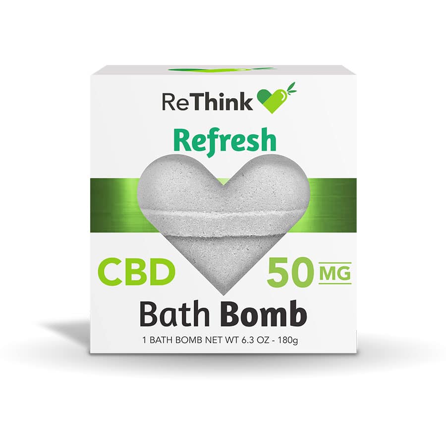 RETHINK CBD BATH BOMB REFR 6.3Z