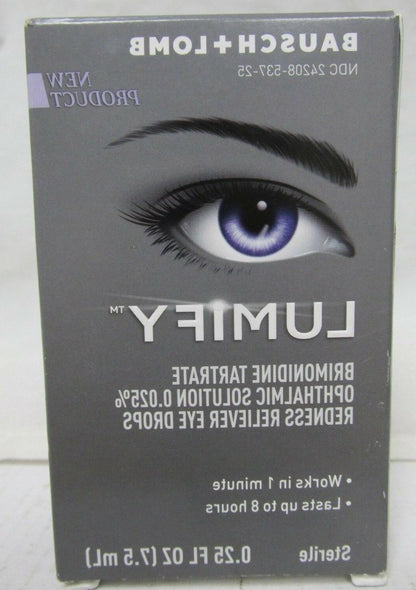 BAUSCH + LOMB LUMIFY Redness Reliever Eye Drops, 0.25 oz