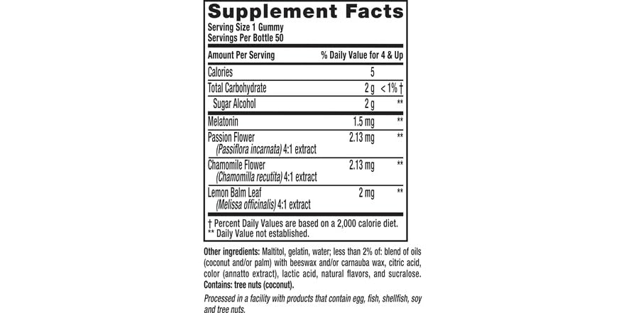 VITAFUSION KIDS CW 1.5MG 50 GMM