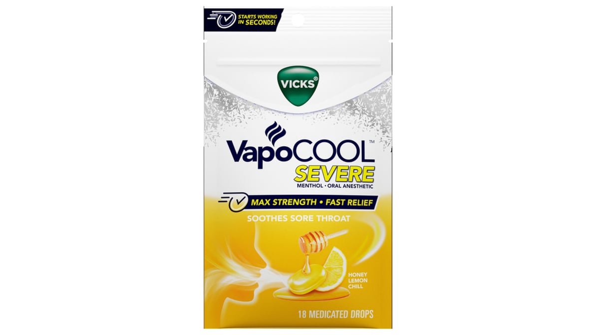 VICKS VAPOCOOL LZ 20MG 18 CHY/FRZ