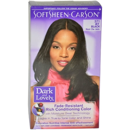 Dark & Lovely Fade Resist Rich Conditioning Hair Color - 371 Jet Black