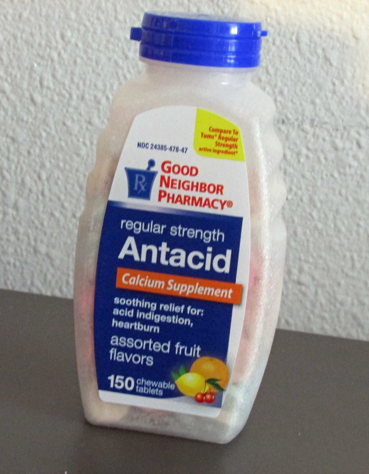 GNP ANTACID REG STRENGTH MINT LIQ 12OZ