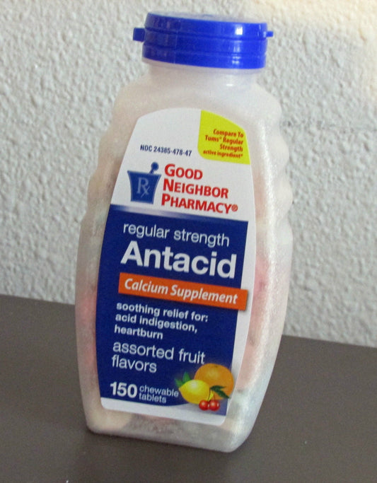 GNP ANTACID REG STRENGTH MINT LIQ 12OZ