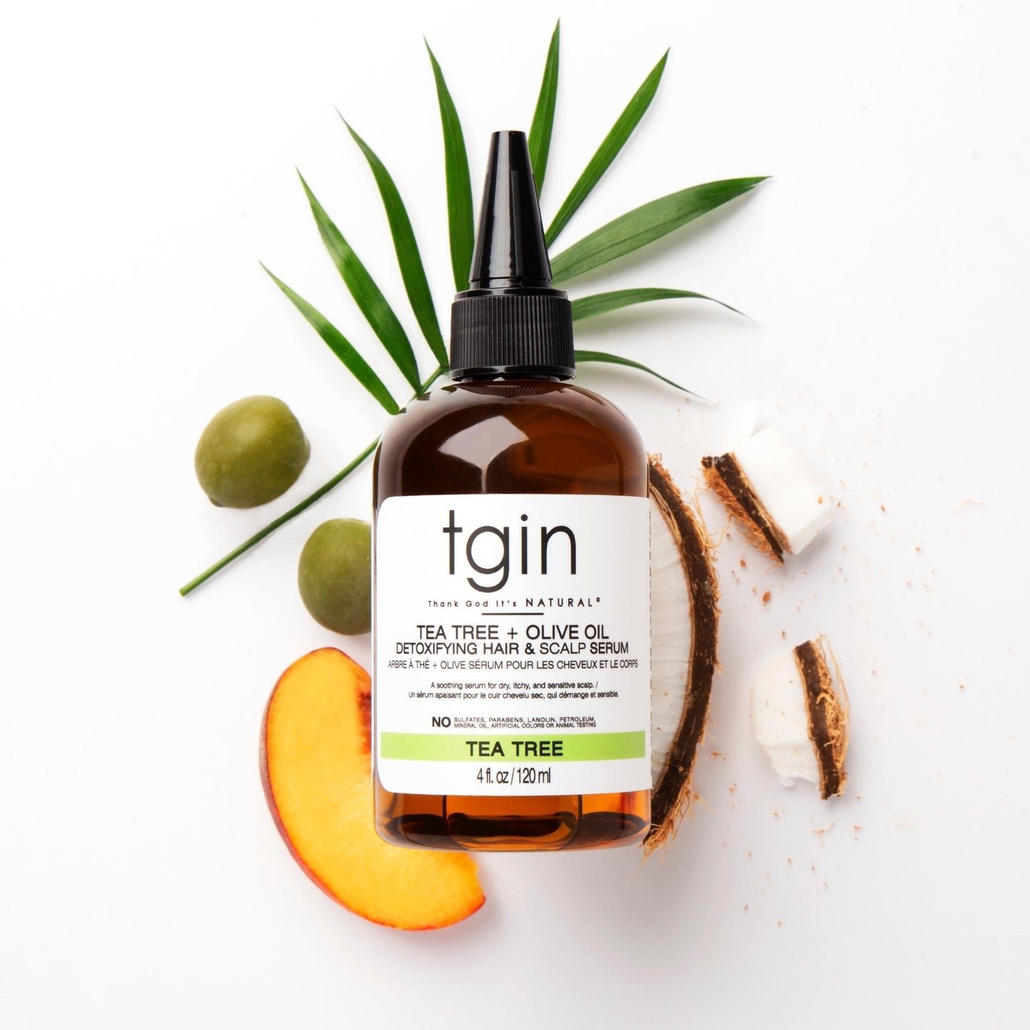 TGIN O/OIL SOAP UNSCENTED   4OZ