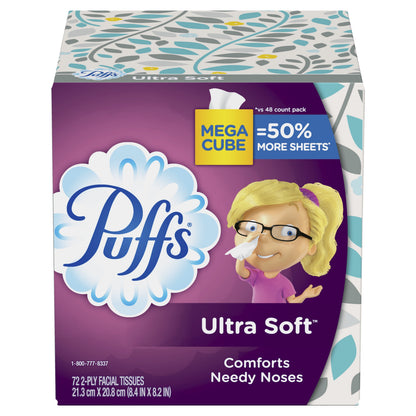 PUFFS ULTRA SOFT 24X56 LTN FR