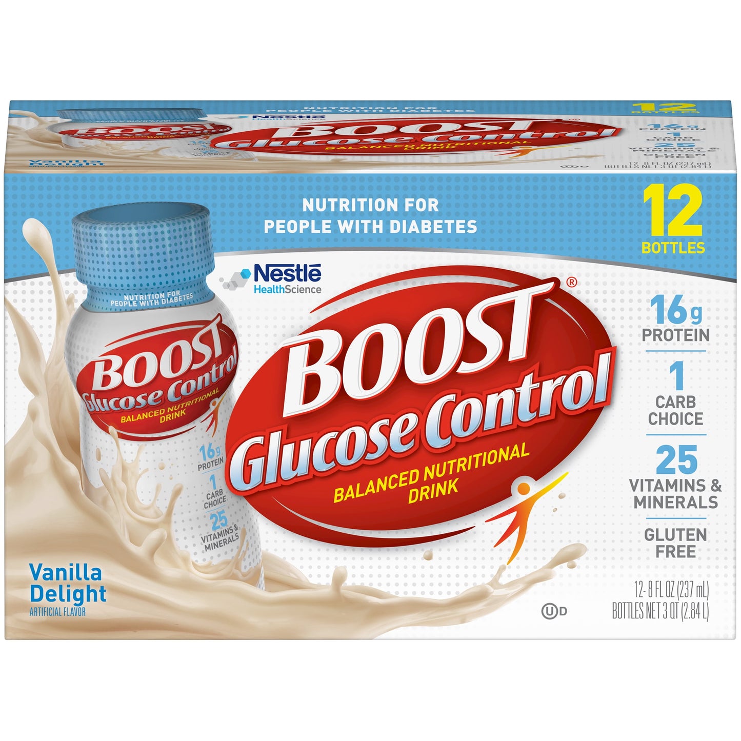 BOOST GLUC CTL LQ 24X237ML STB