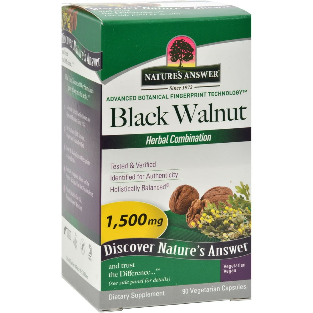 NATURE'S ANSWER BLACK WALNUT COMPLEX